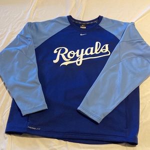 KC Royals Nike Therma-fit pullover. Like new.